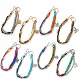 HANDWOVEN LEATHER KEYCHAIN FOR WOMEN S BAGS_CUAB00438