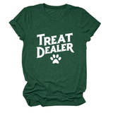 STYLISH CREW NECK SHORT SLEEVE TEE FOR WOMEN_CWDSD8365