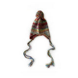 COLORBLOCK KNITTED HAT MIXED COLOR EARMUFFS HAT_CWAH2047