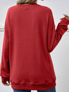 Cwohol0966_Winter Fleece Pocket Long-Sleeved Hoodie