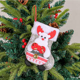 CHRISTMAS CARTOON PLUSH DOLL SOCKS CANDY GIFT BAG_CWMS1441