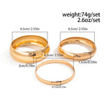 FASHIONABLE CURVED SMOOTH TWIST BRACELET_CWMM3084