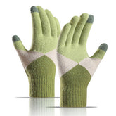SIMPLE TOUCH SCREEN WARM KNITTED GLOVES_CWAG0032