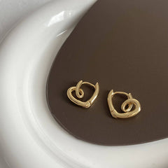 Valentines Day High-End Heart Earrings For Women
