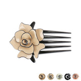 ACRYLIC HAIR ACCESSORIES MULTI TOOTH COMB HAIRPIN_CWAHA4200