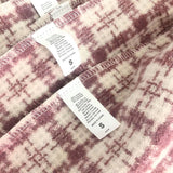 RETRO CHECKERED A LINE SHORT WOOLEN SKIRT_CWBSS0393