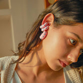 PERSONALIZED FASHIONABLE C SHAPED EARRINGS_CWAJE1361