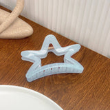 SWEET GIRL BOW FIVE POINTED STAR HAIRPIN_CWAHA2067