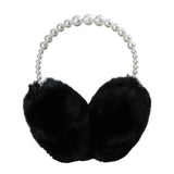 FASHIONABLE WARM PEARL EARMUFFS_CWMM1432