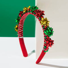 Xmas Bell Flower Headband Shiny Party Style_Cwaje05880