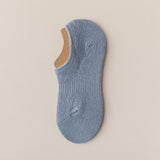 Women'S Solid Color Shallow Invisible Boat Socks_Cwms2022