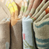 MULTIPLE PATTERNS STREET TRENDY INVISIBLE SOCKS_CWMS0171