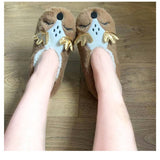CUTE SOFT SOLED PLUSH HOUSE SHOES FLOOR SHOES_CWMS1185