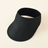 Travel And Play Sun Protection Straw Hat Sun Visor_Cwah1438