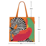 STUDENT CANVAS TOTE BAG SPACIOUS DESIGN_CWAB5138