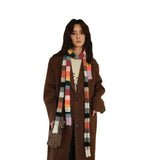 COLORBLOCK SKINNY STRIPE SCARF CHIC SUMMER WRAP_CWASC2301