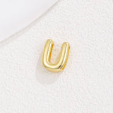 SIMPLE SMOOTH 26 LETTERS PENDANT NECKLACE_CWMM5874