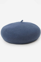 ADJUSTED PLAIN BERET CAP_CWAH0549