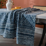 GEOMETRIC TRIANGLE PRINT TABLECLOTH_CWMM0959