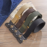 MENS OUTDOOR YOUTH MILITARY TRAINING CANVAS BELT_CWABE0602