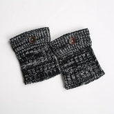Winter Knee Pads Diamond Grid Plus Fleece Socks_Cwms0761