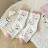 Winter Mid-Calf Socks Thick Sleeping Socks_Cwms0792