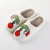 HOME LEISURE CHRISTMAS NON SLIP WARM SLIPPERS_CWSHS0471