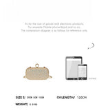 FASHIONABLE LADY EVENING BAG SHINY CLUTCH BAG_CWAB3243