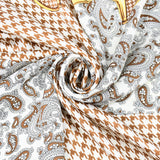 PAISLEY PRINT SATIN SCARF VERSATILE NECK WRAP_CWASC1171
