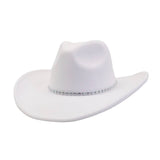 NEW WESTERN COWBOY FEDORA HAT ETHNIC WOOL STYLE_CWAH04475