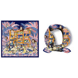 GREEN SILK SCARF VERSATILE NECK TIE HAIR ACCES_CWASC0659