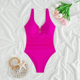 SLIM WOMENS ONE PIECE SWIMSUIT BIKINI_CWMW0616