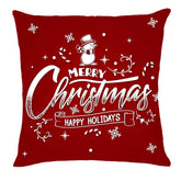 PRINTED VALENTINES DAY SNOWFLAKE PILLOW COVER_CWMM0776