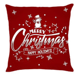 PRINTED VALENTINES DAY SNOWFLAKE PILLOW COVER_CWMM0776