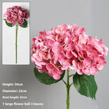 3D TOUCH ARTIFICIAL HYDRANGEA HOTEL WEDDING DECOR_CWMM6463