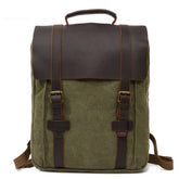 MEN S RETRO CANVAS TRAVEL LAPTOP BACKPACK_CWAB5533