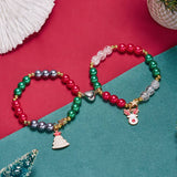 CHRISTMAS TREE NEW LOVE MAGNETIC BRACELET_CWAJE2407