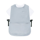 Waterproof Short Linen Aprons With Pockets_Cwmm3302