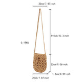 FASHIONABLE MESH TOTE BEACH BAGS GO VIRAL_CWAB4661