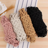 PORTABLE CASUAL HOLLOW COTTON WOVEN BAG_CWAB2116