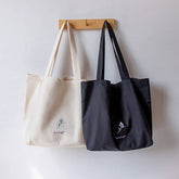NEW LARGE EMBROIDERED CANVAS TOTE BAG FOR WOMEN_CWAB5638