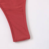 BUTTERFLY EMBROIDERY MESH 3PCS SET BIKINI SWIMWEAR_CWMW0781