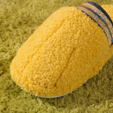 Solid Color Couple Indoor Non-Slip Cotton Slippers_Cwshs0780