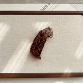 LEOPARD ACETATE HAIR CLAW BOLD ANIMAL PRINT CLIP_CWAHA5746