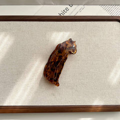 LEOPARD ACETATE HAIR CLAW BOLD ANIMAL PRINT CLIP_CWAHA5746