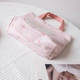 CUTE PRINTED LUNCH TOTE BAG FOR GIRLS WOMEN_CWAB5663