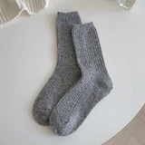 Warm And Cute Polka Dot Home Sleeping Socks_Cwms1057