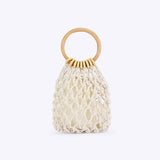 NEW SOLID COLOR HANDMADE COTTON WOVEN BAG_CWAB4683