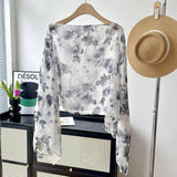 Sun Protection Round Neck Loose Slimming Shawl_Cwasc0756