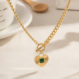RETRO LIGHT LUXURY OT BUCKLE DESIGN NECKLACE_CWAJE1442